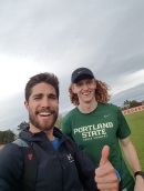 Ben Rich and I after a rip at Oregon State